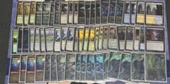 mtg パイオニア オーバーロード 4cズアー デッキ foil多め