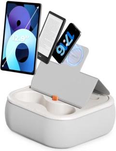 タブレットスタンド 抱き枕 磁力スタンド スマホホルダー カップホルダー付 新品
