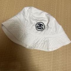 Stussy ホワイト バケットハット