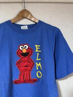 ビンテージ ELMO プリントT madeinusa セサミストリート エルモ