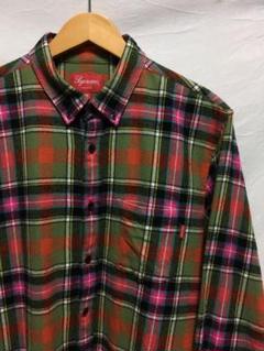 Supreme Tartan Flannel Shirt 17AW