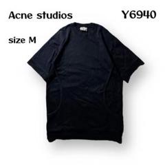 【即購入OK】Acne Studios 半袖スウェット　サイズM ブラック