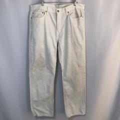 B-672 LEVI'S 514 W36 スリムフィット ストレート ホワイトのサムネイル