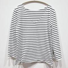 【極美品】MILA OWEN Sサイズ　7部丈Tシャツ　ボーダー