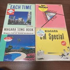 大瀧詠一　アナログ盤LPレコード4枚セット EACH TIME ソングブック 大瀧詠一 アナログ盤LPレコード4枚セット EACH TIME ソング