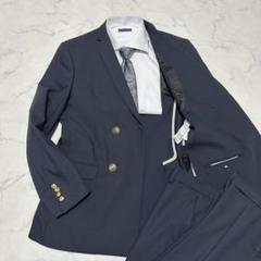 未使用級　ZARA MAN ザラメン 3ピース セットアップ スーツ ウール ZARA - ZARA スリーピース L位 グレー セットアップ スーツ