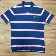 Polo by Ralph Lauren ネイビー/ピンク Lサイズ ポロシャツ