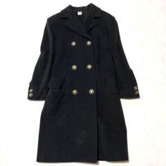 ✨極美品✨ヴェルサーチ チェスターコート メデューサボタン カシミヤ混 40 ✨極美品✨ヴェルサーチ チェスターコート メデューサボタン