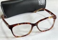 LOEWE ブラウンメガネ ケース付き