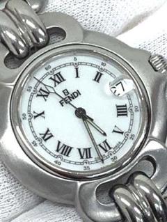 マキボン様予約FENDI 腕時計　vintage 美品　綺麗。目立つ傷汚無し。 本日限定☆フェンディ☆レディースクオーツ時計☆1600G☆電池
