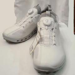 ○★新品 未使用 ECCO GOLF クールプロ 定番ゴアテックスゴルフシューズ Amazon | [エコー] ゴルフシューズ メンズ バイオム クールプロ