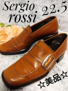 未使用品！今週末まで掲載 Sergio Rossi ブラウン ローファー 34 2025年最新】Sergio Rossi カラー：ブラウン系 ローファー・革靴