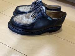 PARABOOT　ミカエル　白ソール　PARIS購入　ヴィンテージブルー PARABOOTミカエル白ソールPARIS購入ヴィンテージブルー