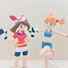 ポケモンスケールワールド カスミ ハルカ２点 ポケットモンスター フィギュア