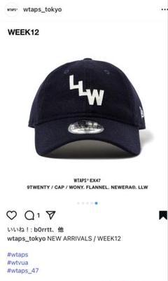帽子 wtaps newera 9twenty cap navy 23aw WTAPS NEW ERA 9TWENTY CAP LLW ニューエラ キャップ