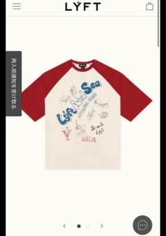 LYFT×WIND AND SEAコラボTシャツ　リフト