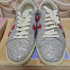 Saint Laurent サンローラン ラメ グリッター スニーカー 42