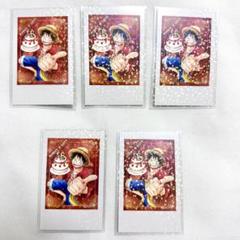 ルフィ　ワンピース　バレンタイン　麦わらストア　梅田店　チェキ風カード　限定