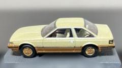 ヨネザワ ソアラ 2800GT-EXTRA ミニカー クリーム色 ダイヤペットG-1【トヨタ ソアラ2800GTエクストラ TOYOTA SOARER