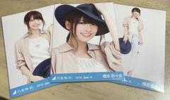 乃木坂46 橋本奈々未 生写真 2016.June - II シャツ×デニム