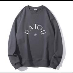 新品・未使用タグ付き】PATOU☆定価¥64,900裏起毛トレーナー☆S