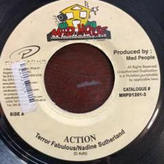 ACTION RIDDIM 2枚セット レゲエ レコード - メルカリ