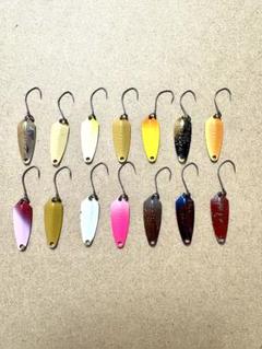 ロデオクラフト　ジキル1.8g　オリカラ含む中古22枚セット ロデオクラフトジキル1.8gオリカラ含む中古22枚セット