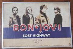BON JOVI LOST HIGHWAY ジャパンツアー ポスター BON JOVI LOST HIGHWAY ジャパンツアー ポスター - メルカリ
