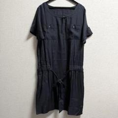 LAUTRE AMONT 半袖チュニック 紺 サイズ38