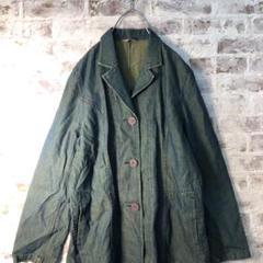 【ヴィンテージ】中綿入りデニムジャケット ブルゾン used 古着 ZW8