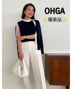 【値下げ】OHGA 半袖ニット OHGA-1126 ホワイト サイズ：フリーサイズ (南船場店) 2025年最新】ohga ニットの人気アイテム - メルカリ