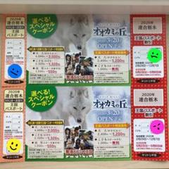 那須どうぶつ王国 選べるスペシャルクーポン 2枚セット