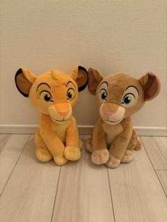 ディズニー ⭐️ ライオンキング ぬいぐるみ シンバ ナラ 希少 レトロ 激レア 希少 レア ライオンキング シンバ スカー ザズー ぬいぐるみ