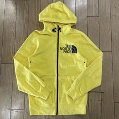 THE NORTH FACE フルジップパーカー 古着 黄色 Sサイズ
