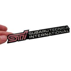 新品 メタル STi エンブレム ステッカー SUBARU