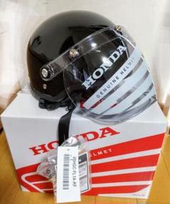 HONDA ジェットヘルメット ブラック - メルカリ