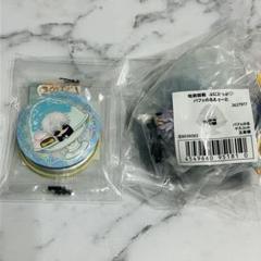 呪術廻戦 ぷにとっぷ♡ パフェのるあそーと五条悟 缶バッジ アクスタセット