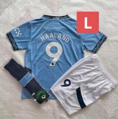 ハーランド　Man.City 24-25ホーム　ソックス付き　サイズ: Lのサムネイル