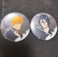 BLEACH 千年血戦篇 戦闘ver. 缶バッジ 一護 ルキア