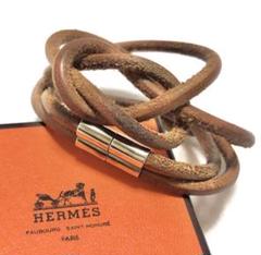 HERMES エルメス ブレスレット チョーカー ヘラクリード 二連