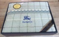 Burberry バーバリー 西川産業 タオルケット 145×200cm