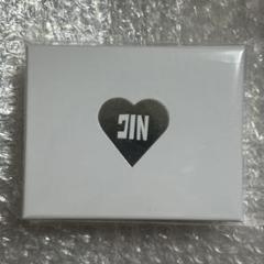 BTS JIN ジン RUNSEOKJIN 指輪 ring L トレカ付き - メルカリ