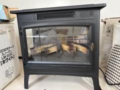 【美品】QVC POWER HEAT 電気温風機　DFI-5010-01 QVCジャパン フェイク暖炉型 電気ファンヒーター DFI-5010-01
