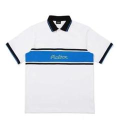マルボンゴルフ ポロシャツ MALBON GOLF Tシャツ 【M～XXL】白色