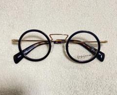 新品　Yohji Yamamoto ヨウジ ヤマモト　眼鏡　丸型　べっ甲　黒　金