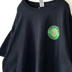 ギルダン アミューズメント コネクト Tシャツ L ブラック 黒 古着