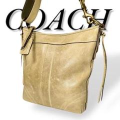 良品 COACH 098 ショルダーバッグ オールドコーチ 肩掛け 斜め掛け