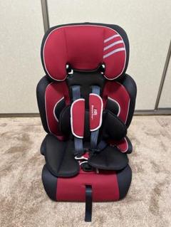 クリーニング済　☆綺麗☆　1才～12才　日本育児　ハイバックブースター　レッド黒 Amazon | 日本育児 ISOFIX・シートベルト固定両対応