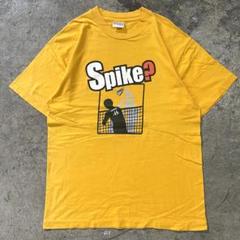 90s Hanes ヘインズ スパイク Tシャツ L イエロー