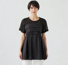 新品タグ付き★PLSTプラステ　シアーカットソーレイヤードキャミ PLST(プラステ)公式 | シアーカットソーレイヤードキャミ